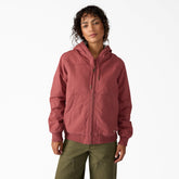 "Women's Fleece Lined Duck Canvas Jacket"