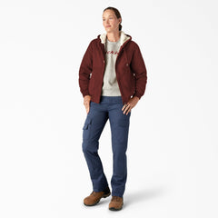 "Women's Fleece Lined Duck Canvas Jacket"