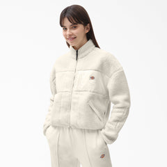 "Women's Red Chute Fleece Jacket"