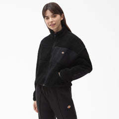 "Women's Red Chute Fleece Jacket"