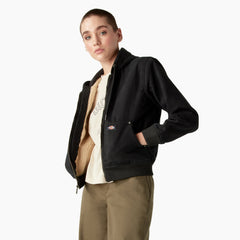 "Women's Duck Canvas Fleece Lined Jacket"