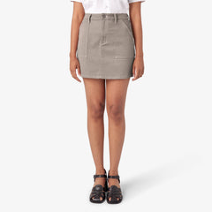 "Women's High Waisted Carpenter Skirt"
