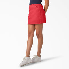 "Women's High Waisted Carpenter Skirt"