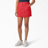 "Women's High Waisted Carpenter Skirt"