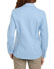 "Women's Long Sleeve Stretch Oxford Shirt"
