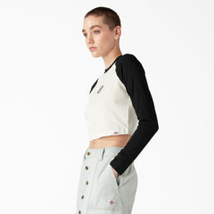 "Women's Sodaville Long Sleeve Cropped T-Shirt"