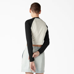 "Women's Sodaville Long Sleeve Cropped T-Shirt"