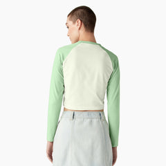 "Women's Sodaville Long Sleeve Cropped T-Shirt"