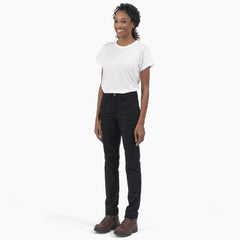 "Women's High Rise Skinny Twill Pants"