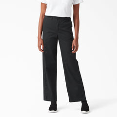 "Women's Relaxed Fit Wide Leg Pants"