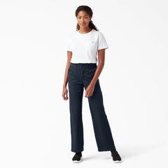 "Women's Relaxed Fit Wide Leg Pants"