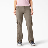 "Women's Relaxed Fit Straight Leg Cargo Pants"