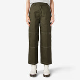 "Women's Relaxed Fit Double Knee Pants"
