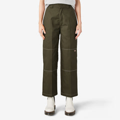 "Women's Relaxed Fit Double Knee Pants"