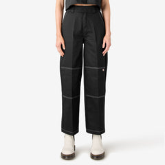 "Women's Relaxed Fit Double Knee Pants"
