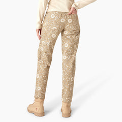 "Women's Ellis Floral Duck Canvas Pants"