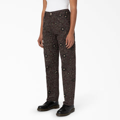 "Women's Ellis Floral Duck Canvas Pants"
