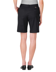 "Women's 9"" Relaxed Fit Flat Front Shorts"