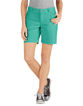 "Women's 7"" Relaxed Fit Stretch Canvas Shorts"