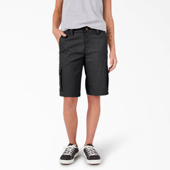 "Women's Relaxed Fit Cargo Shorts, 11"""