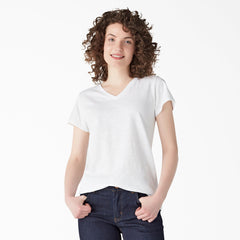 "Women's Short Sleeve V-Neck T-Shirt"