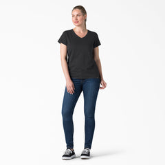 "Women's Short Sleeve V-Neck T-Shirt"
