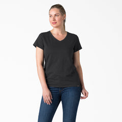 "Women's Short Sleeve V-Neck T-Shirt"