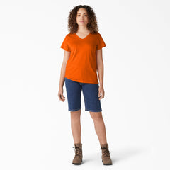 "Women's Short Sleeve V-Neck T-Shirt"