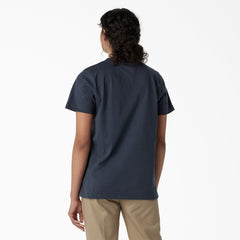 "Women's Heavyweight Short Sleeve Pocket T-Shirt"