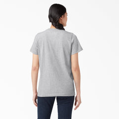 "Women's Heavyweight Short Sleeve Pocket T-Shirt"
