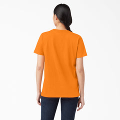 "Women's Heavyweight Short Sleeve Pocket T-Shirt"