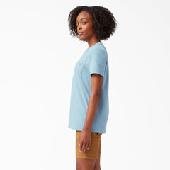 "Women's Heavyweight Short Sleeve Pocket T-Shirt"