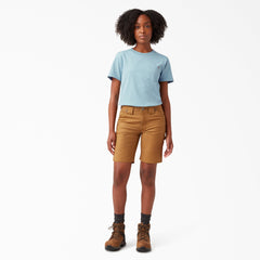 "Women's Heavyweight Short Sleeve Pocket T-Shirt"