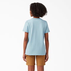 "Women's Heavyweight Short Sleeve Pocket T-Shirt"