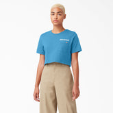 "Women's Graphic Cropped T-Shirt"