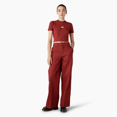 "Women's Maple Valley Logo Cropped T-Shirt"