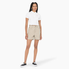 "Women's Tallasee Short Sleeve Cropped Polo"