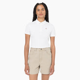 "Women's Tallasee Short Sleeve Cropped Polo"