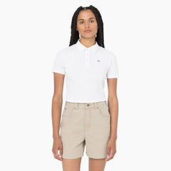 "Women's Tallasee Short Sleeve Cropped Polo"