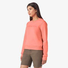 "Women's Water Repellent Logo Sweatshirt"