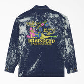 "Brain Dead Bleached Denim Jacket"