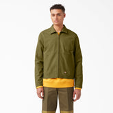 "Sustainably Washed Eisenhower Jacket"