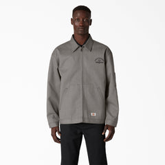 "Unlined Graphic Eisenhower Jacket"