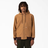 "Hooded Bomber Jacket"