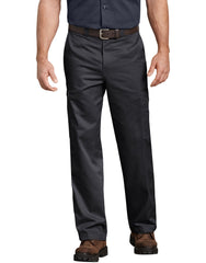 "Industrial Relaxed Fit Cotton Cargo Pants"