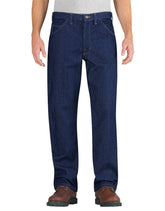 "Flame-Resistant Relaxed Fit Straight Leg Carpenter Jeans"