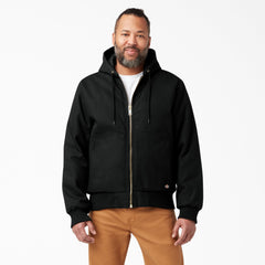 "Rigid Duck Hooded Jacket"