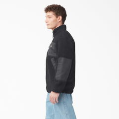 "Red Chute Fleece Jacket"