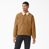 "Duck Canvas High Pile Fleece Jacket"