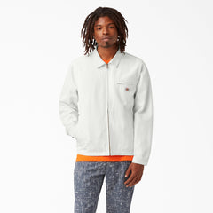 "Stonewashed Duck Unlined Eisenhower Jacket"